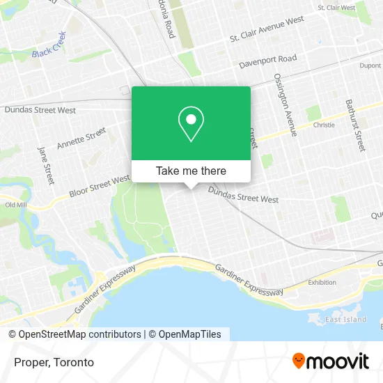 Proper map