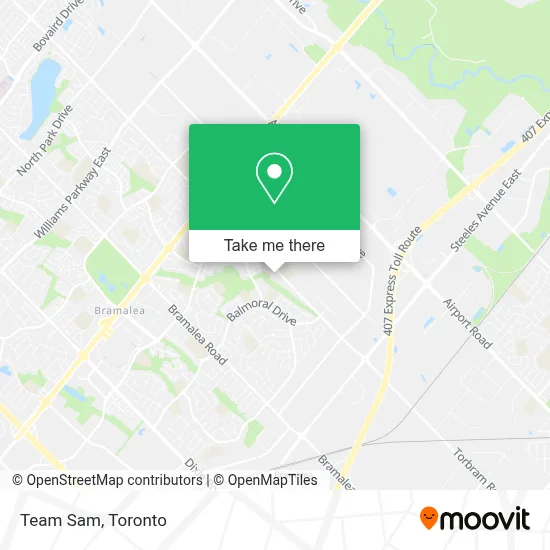 Team Sam map