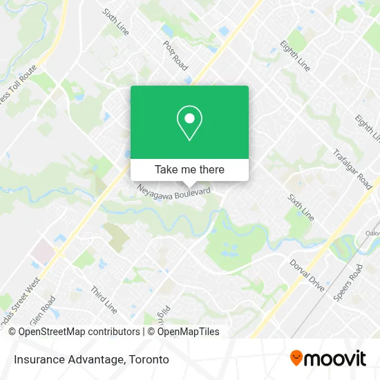 Insurance Advantage map