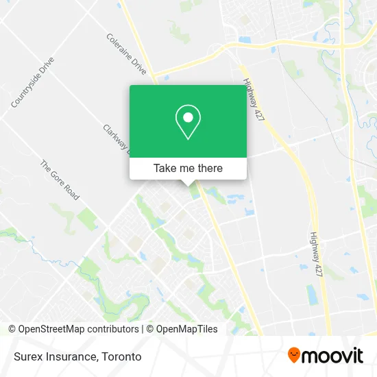 Surex Insurance map