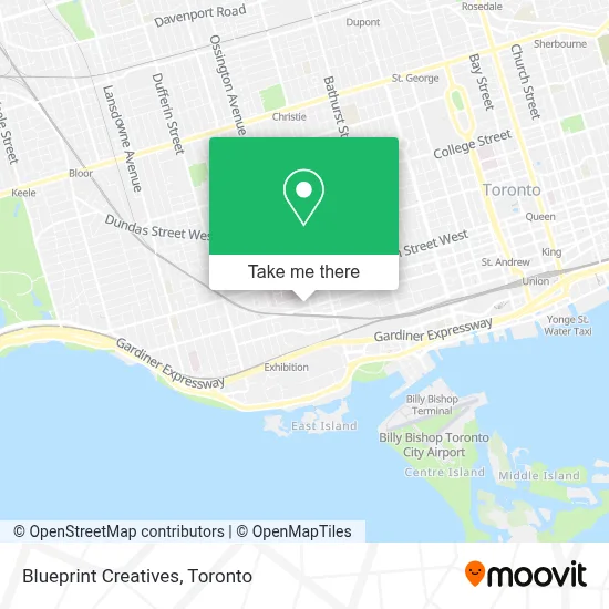 Blueprint Creatives map
