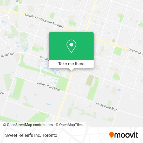 Sweet Releafs Inc map