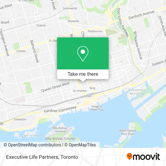 Executive Life Partners map
