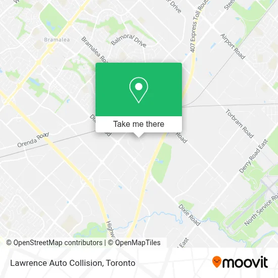 Lawrence Auto Collision map
