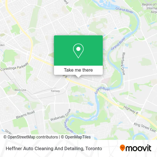 Heffner Auto Cleaning And Detailing map