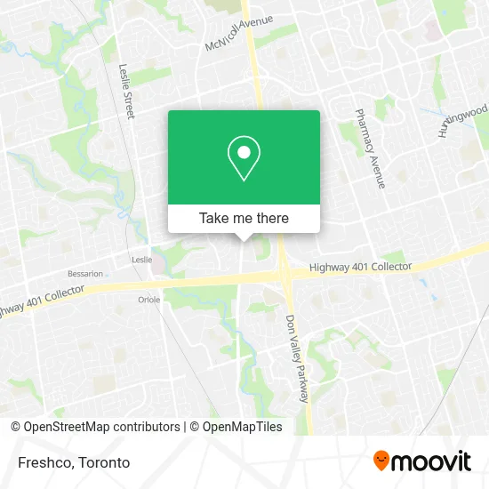 Freshco map