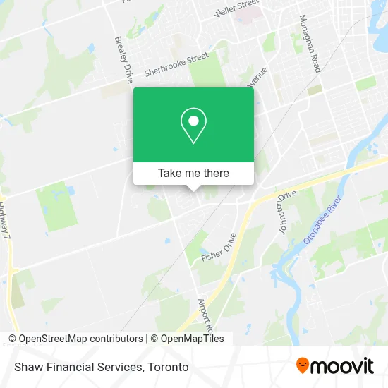 Shaw Financial Services map