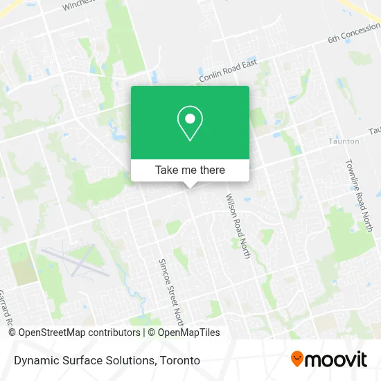 Dynamic Surface Solutions map