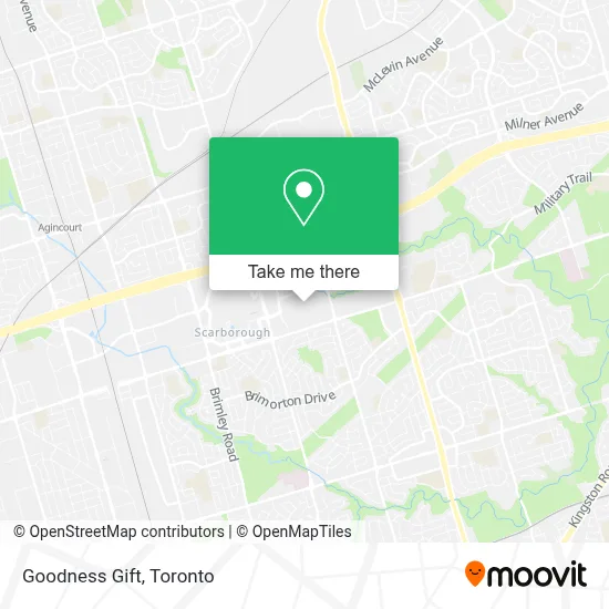 Goodness Gift map