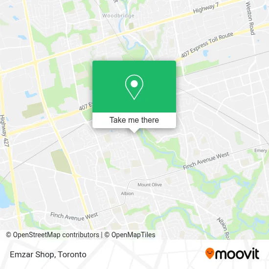 Emzar Shop map