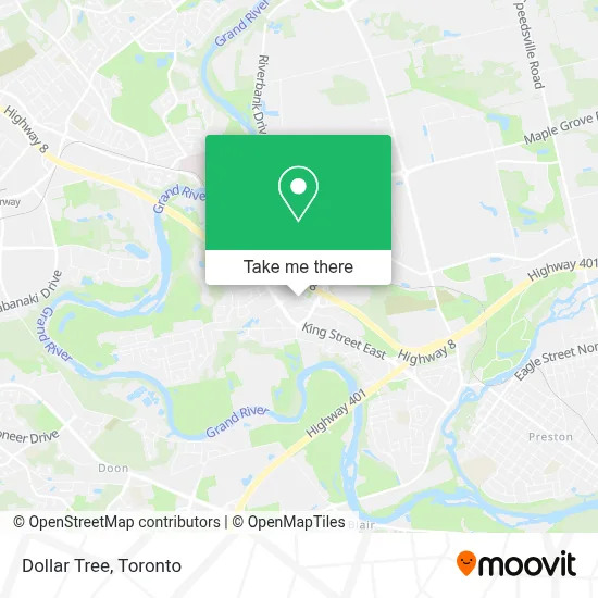 Dollar Tree map