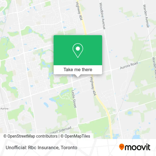 Unofficial: Rbc Insurance map