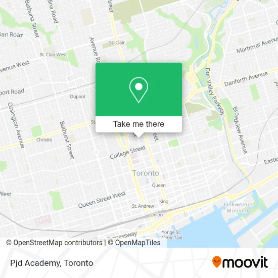 Pjd Academy map