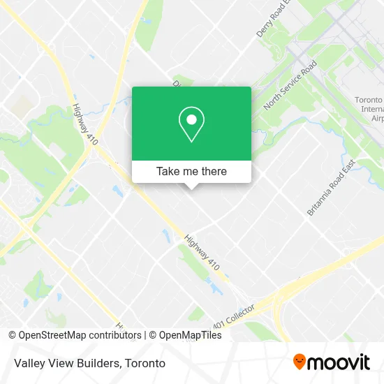 Valley View Builders map