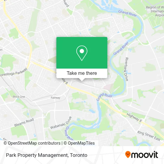 Park Property Management map