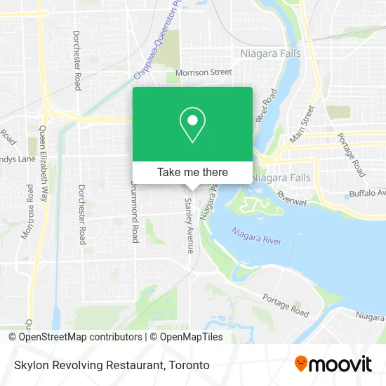 Skylon Revolving Restaurant map