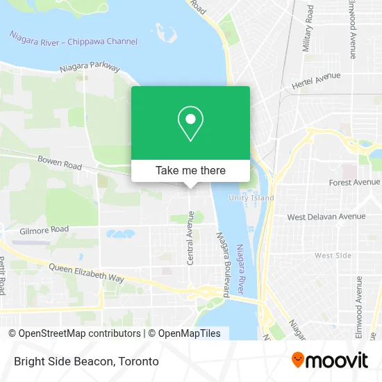 Bright Side Beacon map