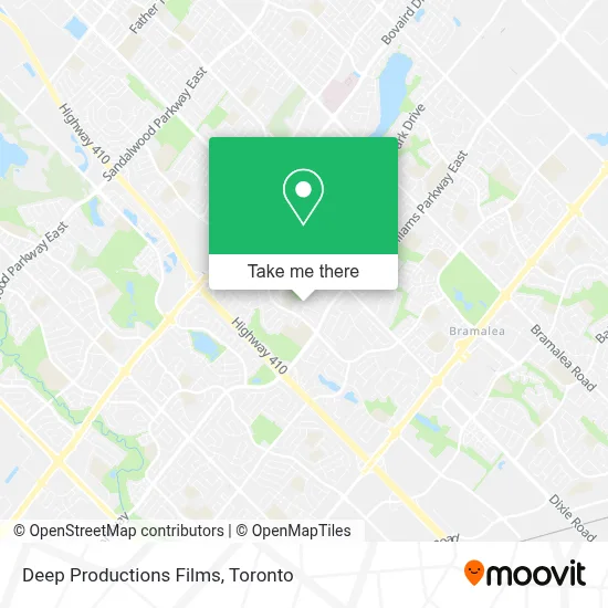 Deep Productions Films map