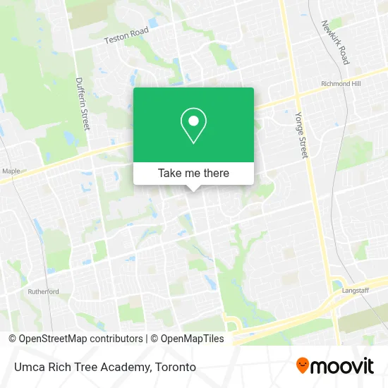 Umca Rich Tree Academy map