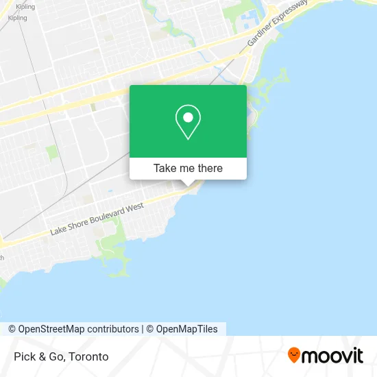 Pick & Go map