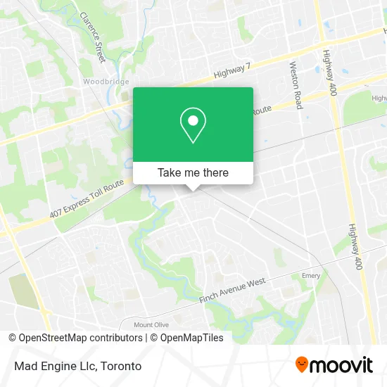 Mad Engine Llc map