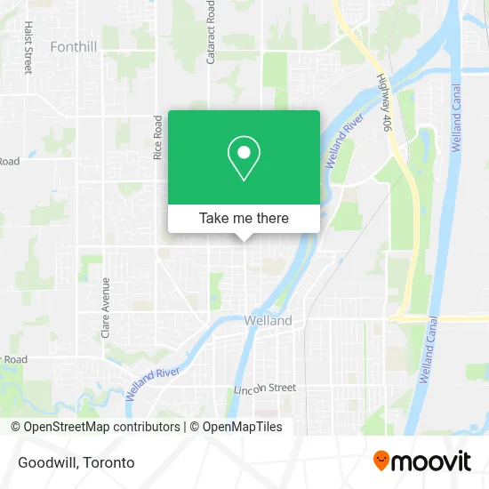 Goodwill map