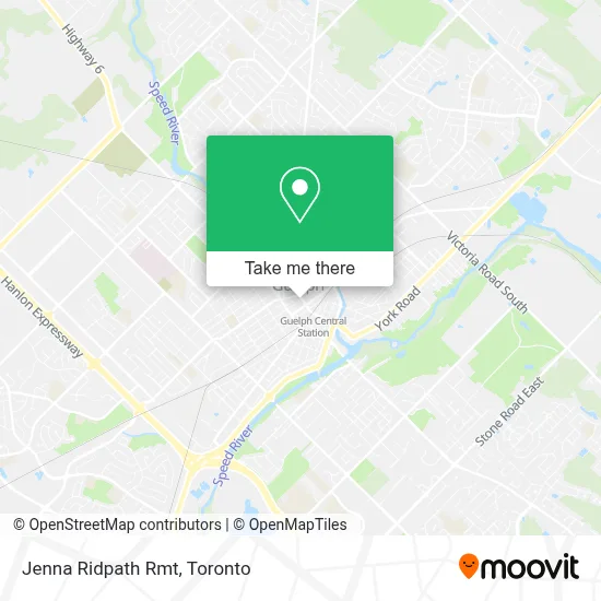 Jenna Ridpath Rmt map