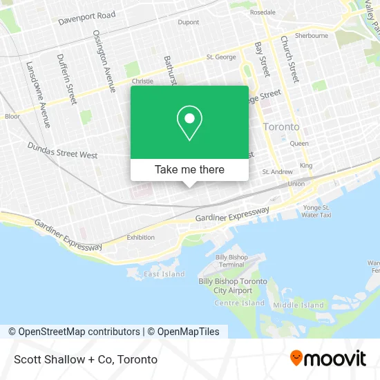 Scott Shallow + Co map