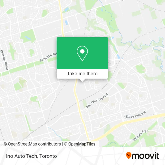 Ino Auto Tech map