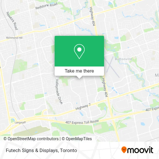 Futech Signs & Displays map