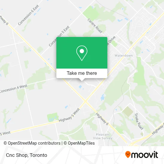 Cnc Shop map