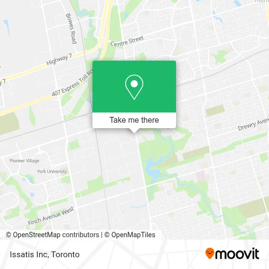 Issatis Inc map