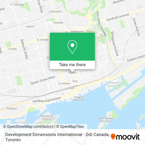 Development Dimensions International - Ddi Canada map