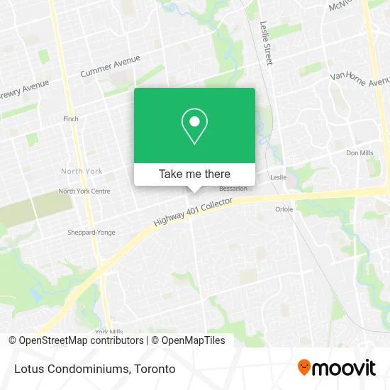 Lotus Condominiums map