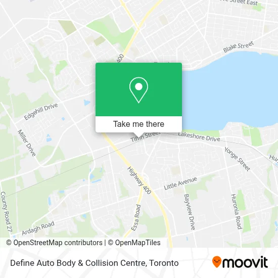 Define Auto Body & Collision Centre map
