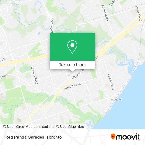 Red Panda Garages map