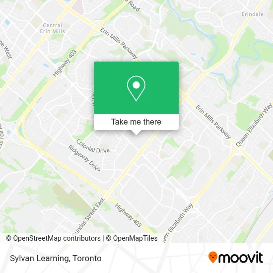 Sylvan Learning map