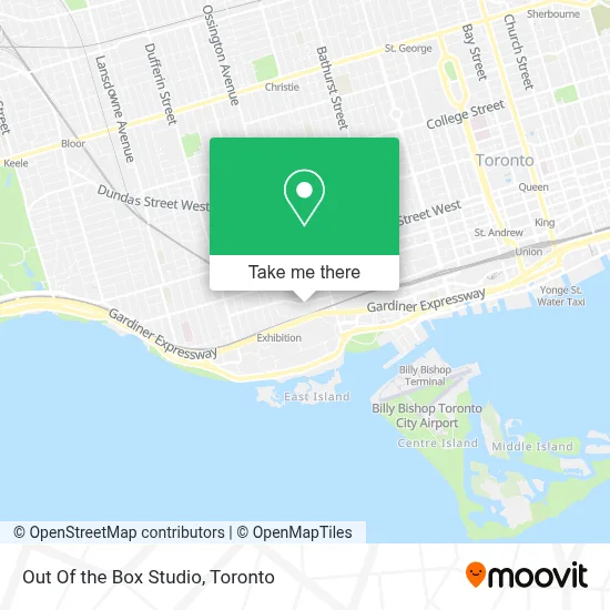 Out Of the Box Studio map