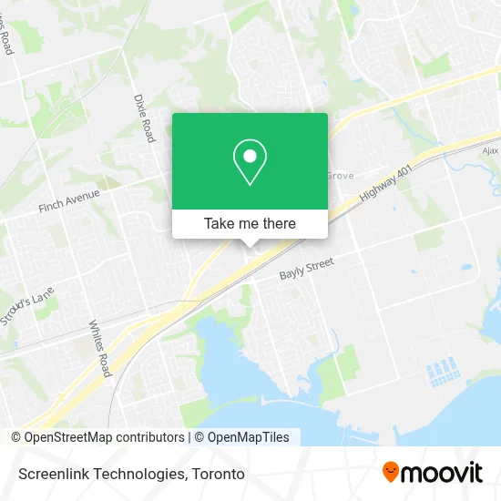 Screenlink Technologies map