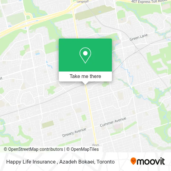 Happy Life Insurance , Azadeh Bokaei map