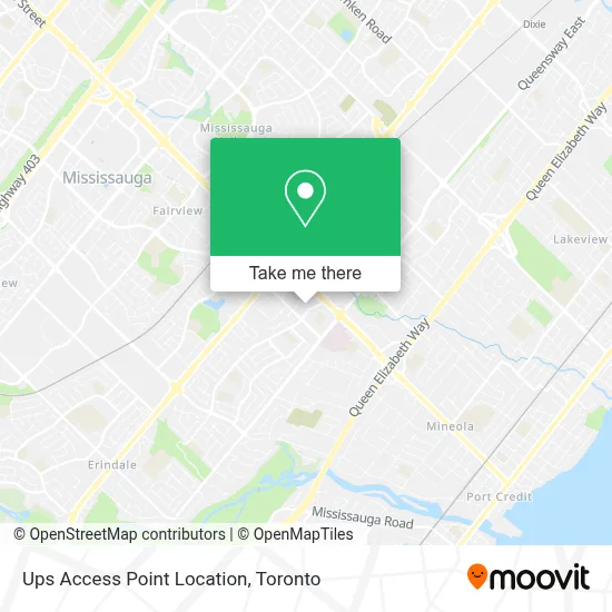 Ups Access Point Location plan