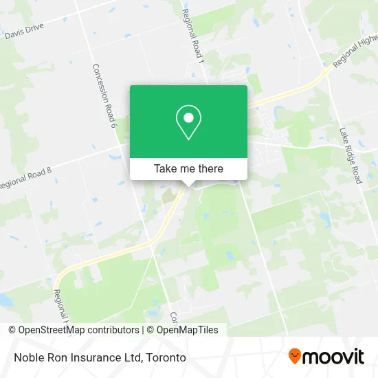 Noble Ron Insurance Ltd map