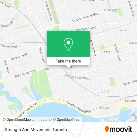 Strength And Movement map