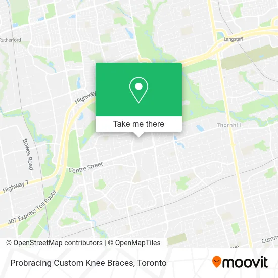 Probracing Custom Knee Braces map