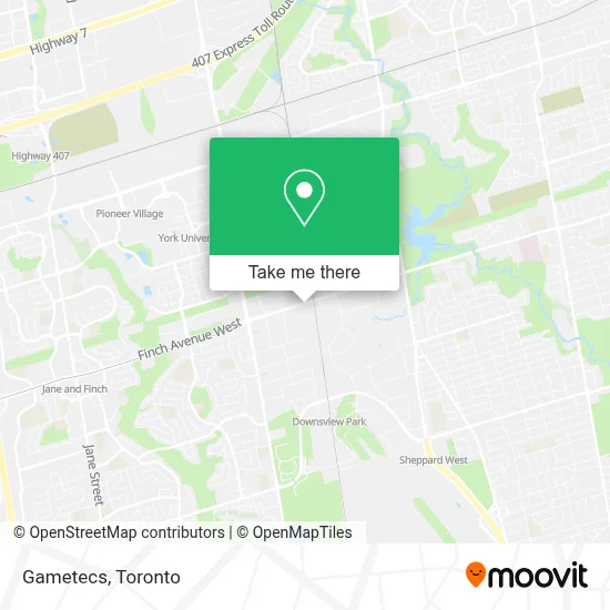 Gametecs map