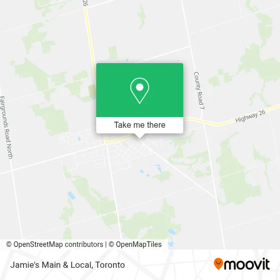 Jamie's Main & Local map