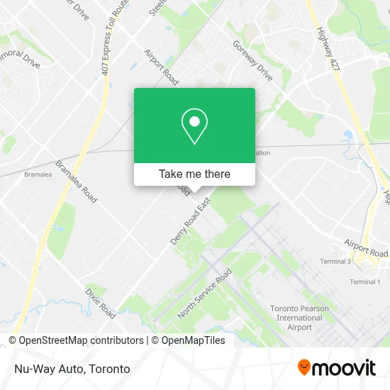 Nu-Way Auto map