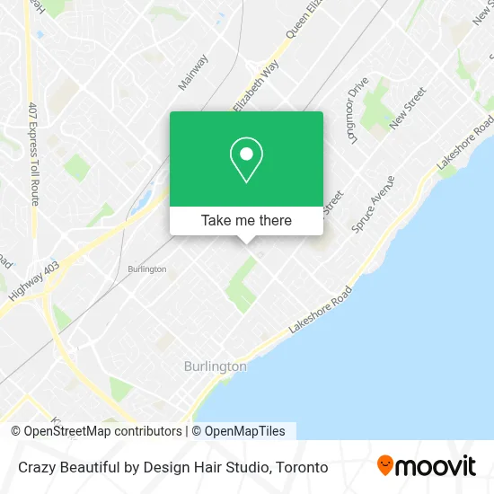 Crazy Beautiful by Design Hair Studio map