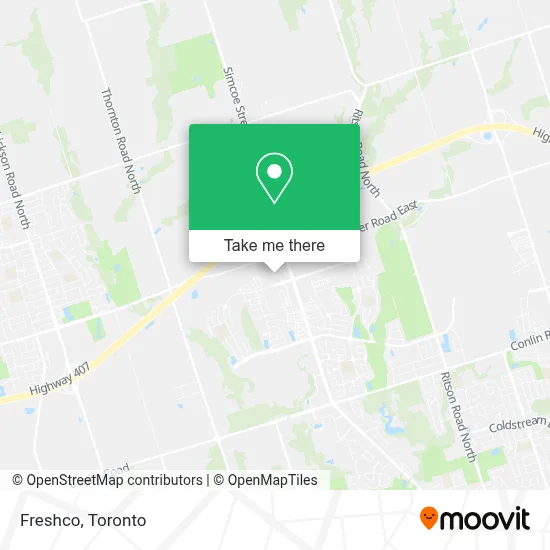 Freshco map