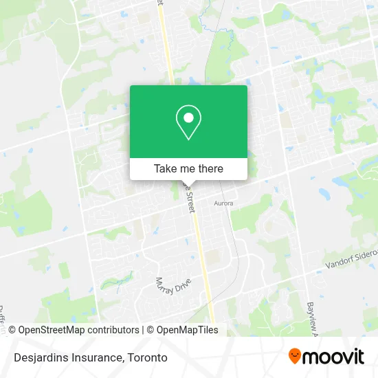 Desjardins Insurance map
